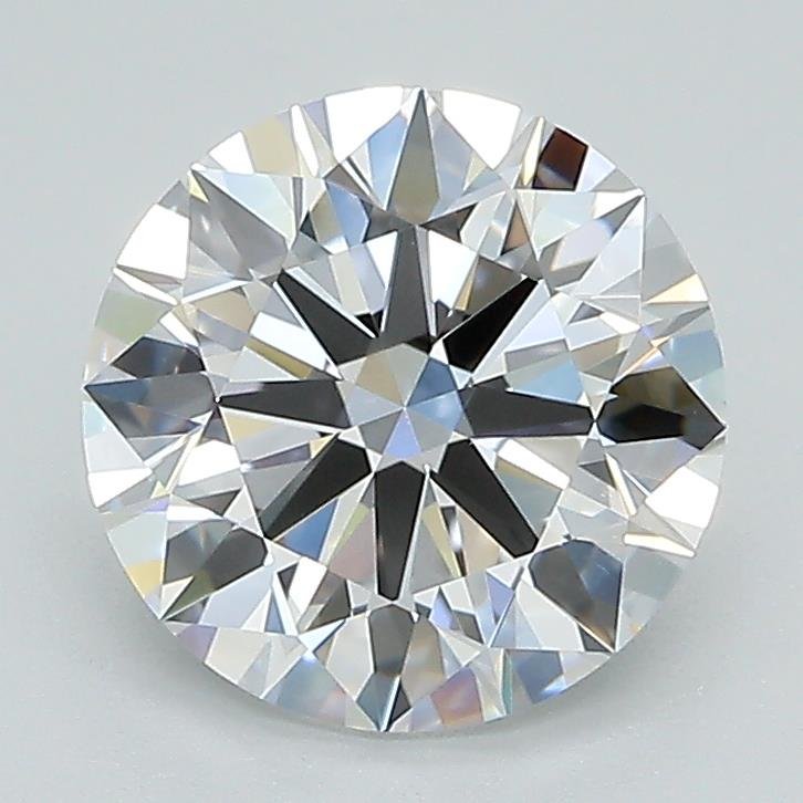 2.08ct D VS2 Rare Carat Ideal Cut Round Lab Grown Diamond