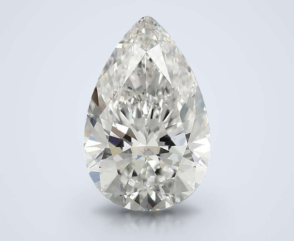 2.00 Carat Pear Lab Diamond