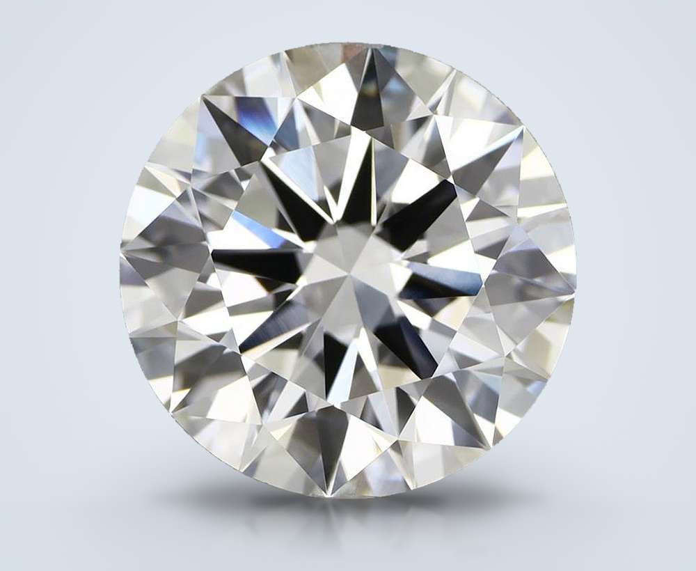 4.35 Carat Round Lab Diamond