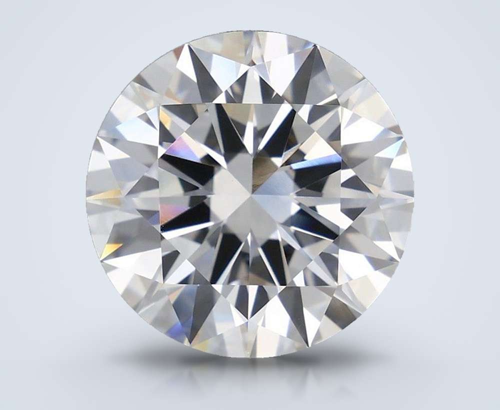 7.72 Carat Round Lab Diamond