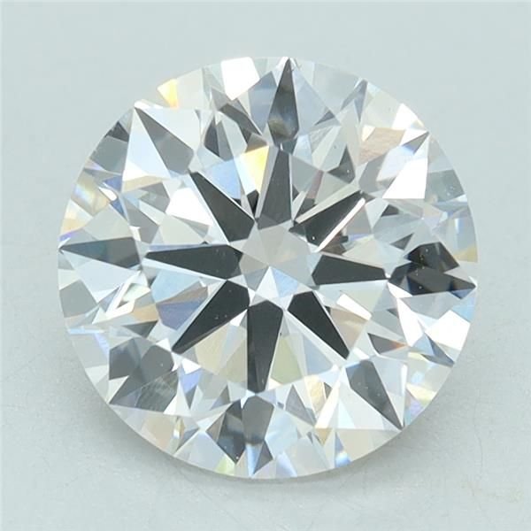 1.69ct D VS2 Rare Carat Ideal Cut Round Lab Grown Diamond
