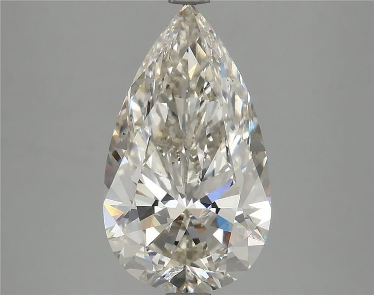 4.12ct I VS1 Rare Carat Ideal Cut Pear Lab Grown Diamond