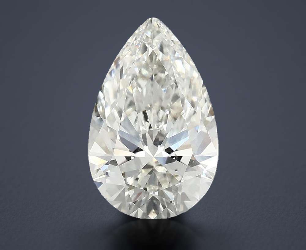 2.90 Carat Pear Lab Diamond