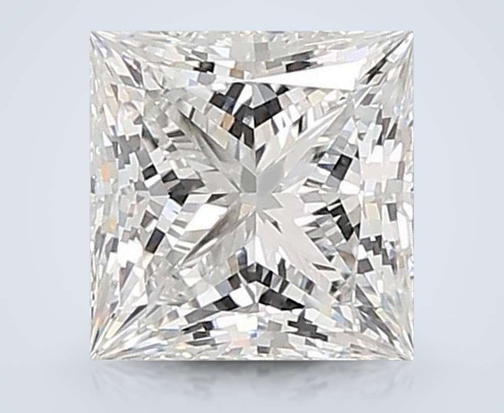 4.58 Carat Princess Lab Diamond