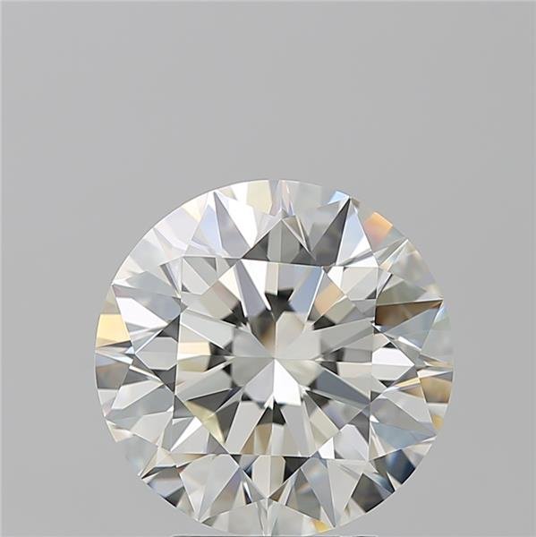 4.02ct K VVS2 Rare Carat Ideal Cut Round Diamond