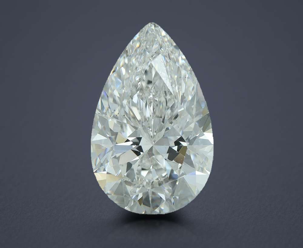 4.35 Carat Pear Lab Diamond