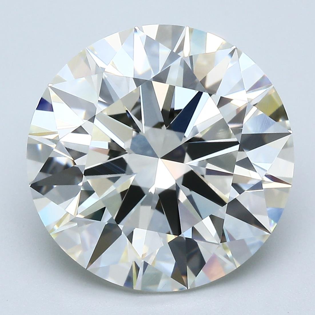 8.01ct K VS1 Rare Carat Ideal Cut Round Diamond