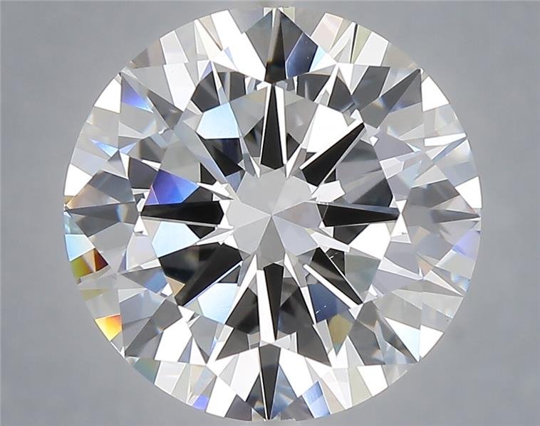 6.01 Carat Round Lab Diamond