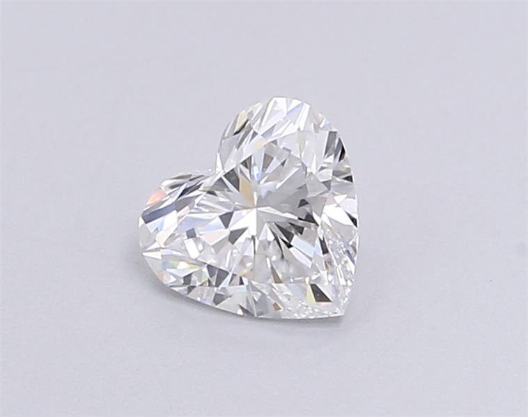 0.73ct D VVS1 Rare Carat Ideal Cut Heart Lab Grown Diamond