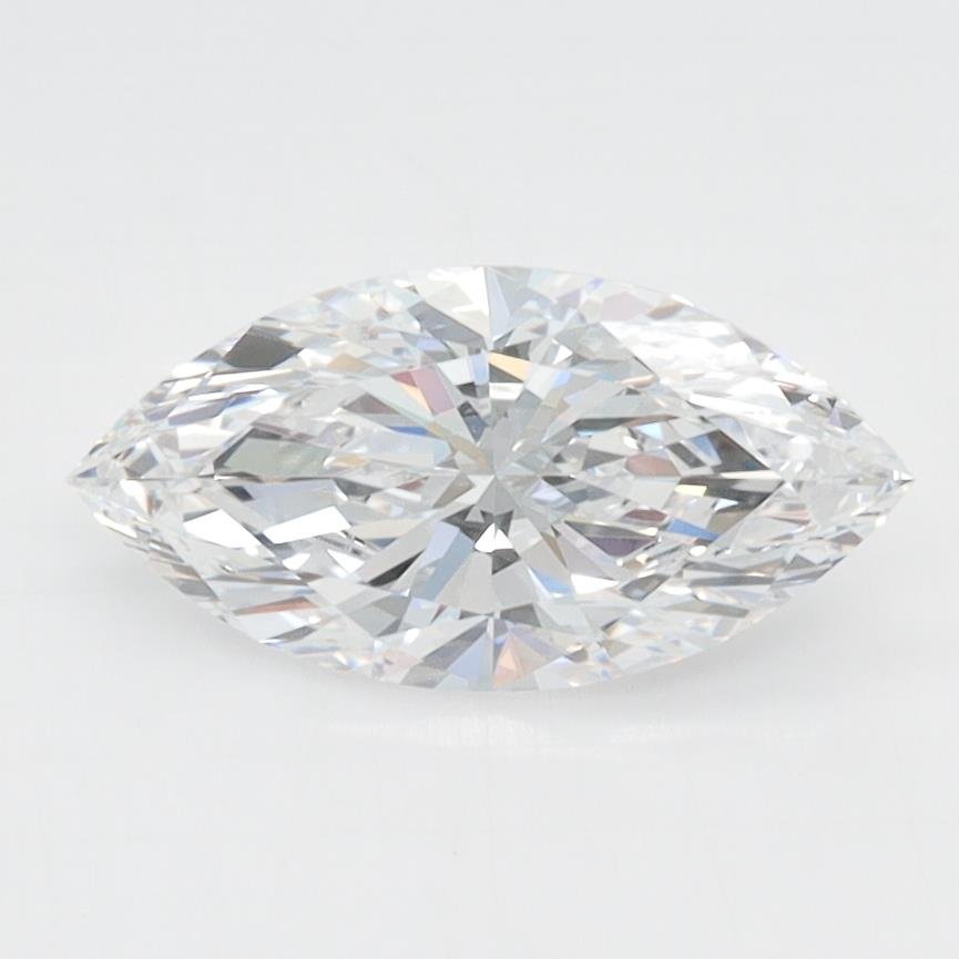 1.09ct D VVS1 Rare Carat Ideal Cut Marquise Lab Grown Diamond