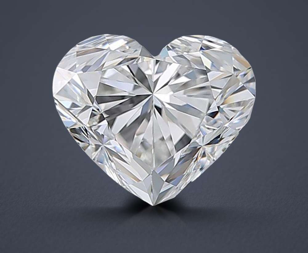 1.51 Carat Heart Natural Diamond