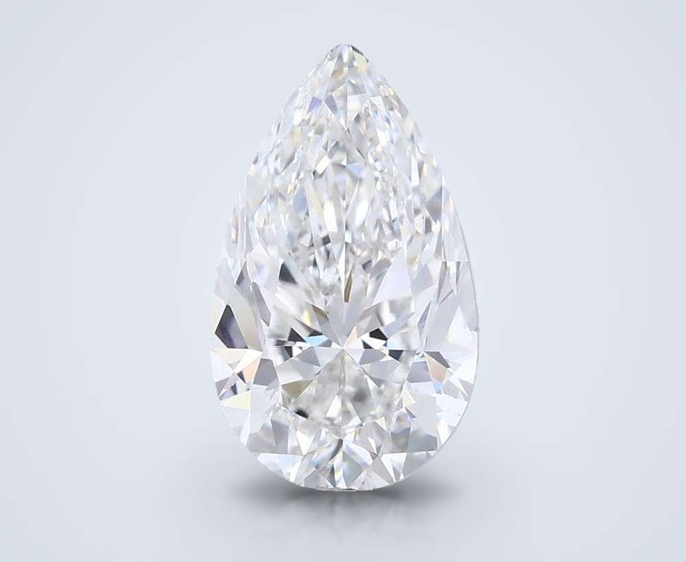 2.00 Carat Pear Lab Diamond