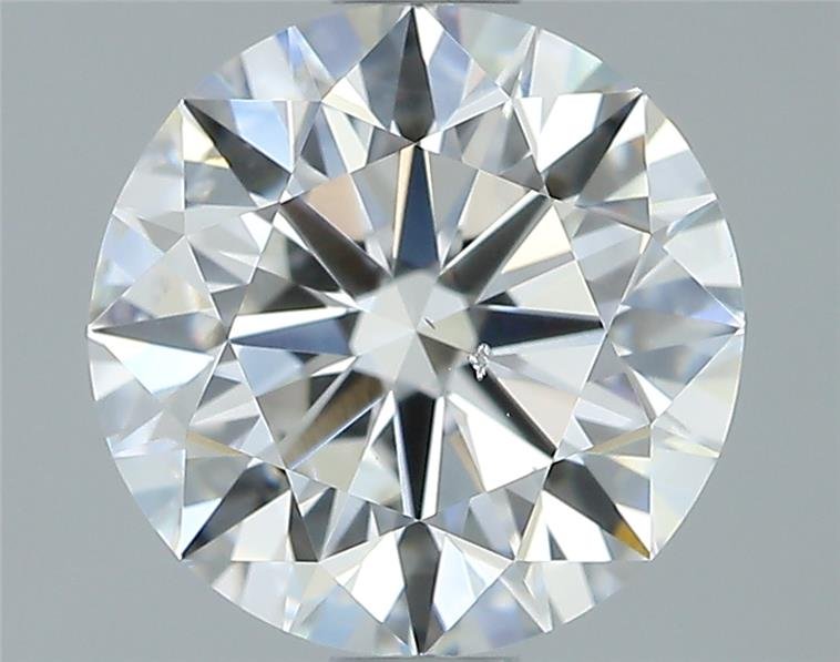 1.37ct E SI1 Rare Carat Ideal Cut Round Diamond