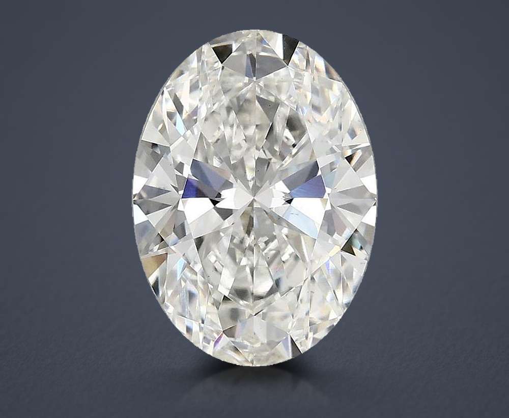 2.90 Carat Oval Lab Diamond