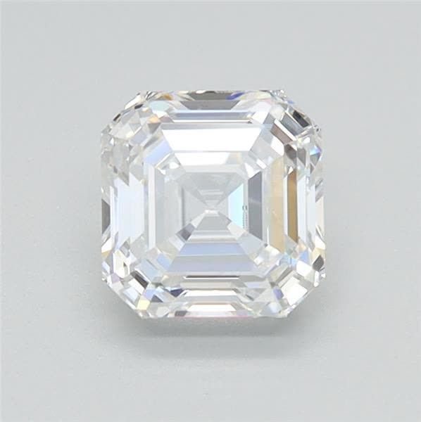 0.90ct D VS1 Rare Carat Ideal Cut Asscher Lab Grown Diamond