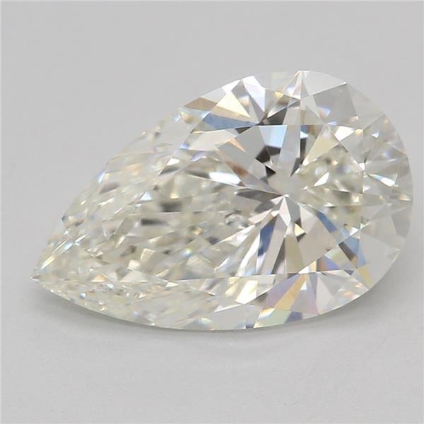 1.55ct H VVS2 Rare Carat Ideal Cut Pear Lab Grown Diamond