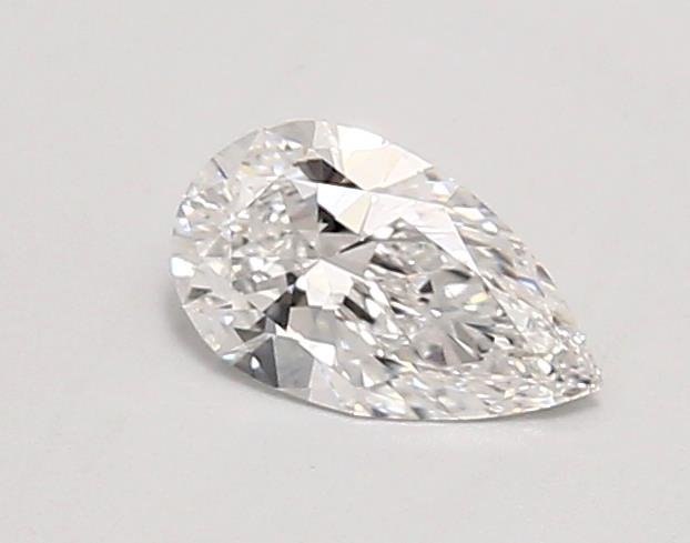 0.63ct D VVS2 Rare Carat Ideal Cut Pear Lab Grown Diamond