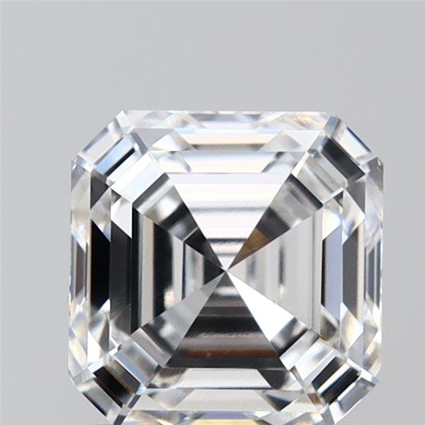 1.51ct F VS1 Rare Carat Ideal Cut Asscher Lab Grown Diamond