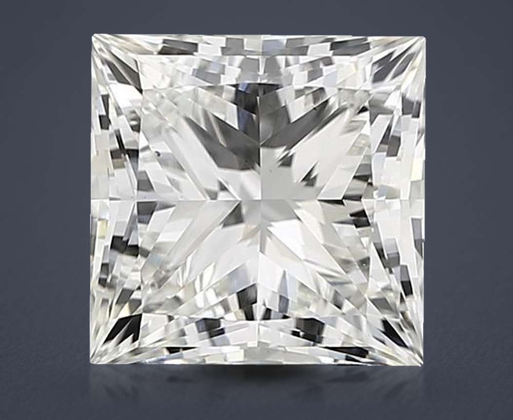 4.00 Carat Princess Lab Diamond