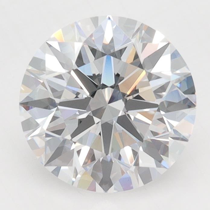 2.01ct D VVS1 Rare Carat Ideal Cut Round Lab Grown Diamond