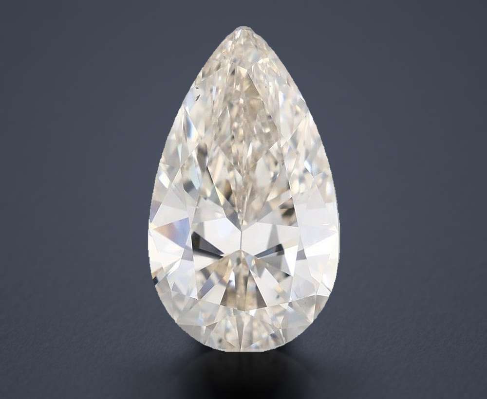 7.00 Carat Pear Natural Diamond