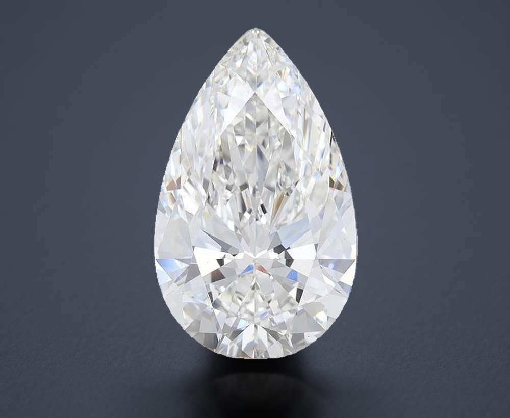 4.87 Carat Pear Lab Diamond