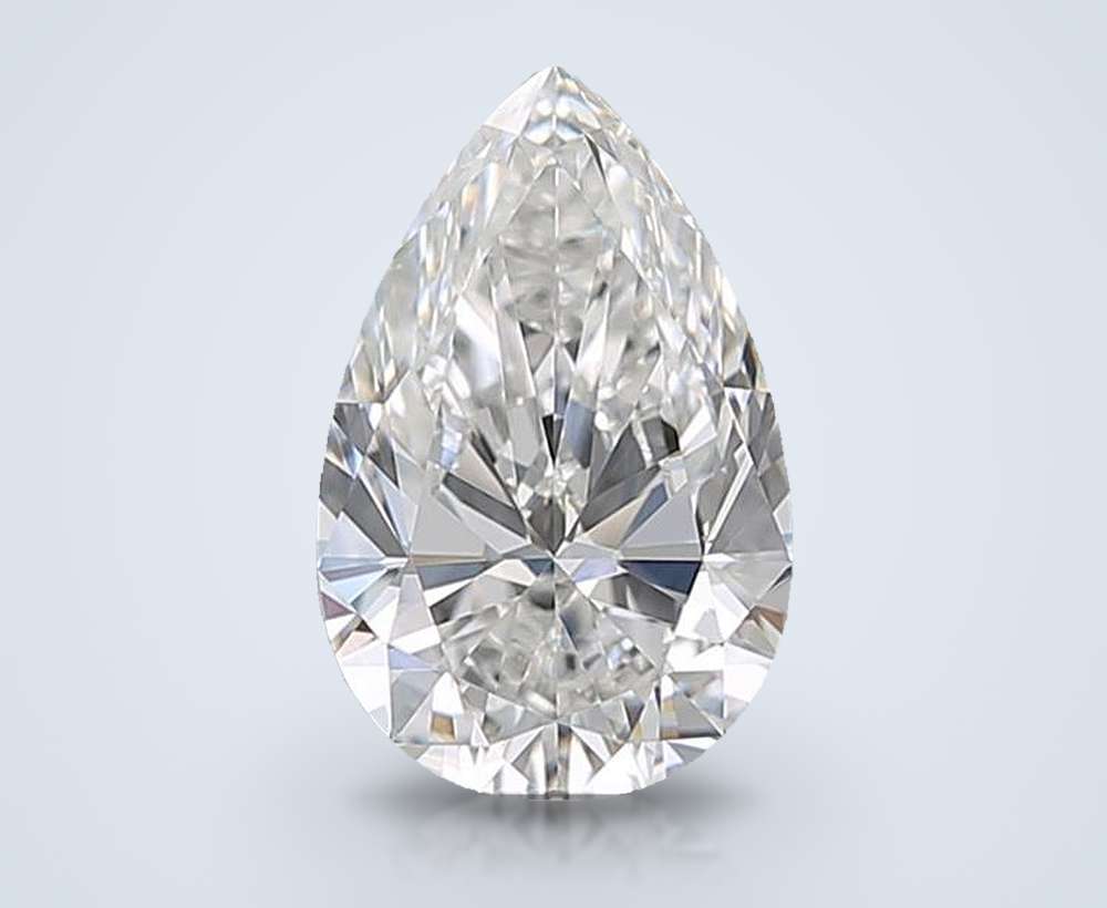 0.70 Carat Pear Natural Diamond