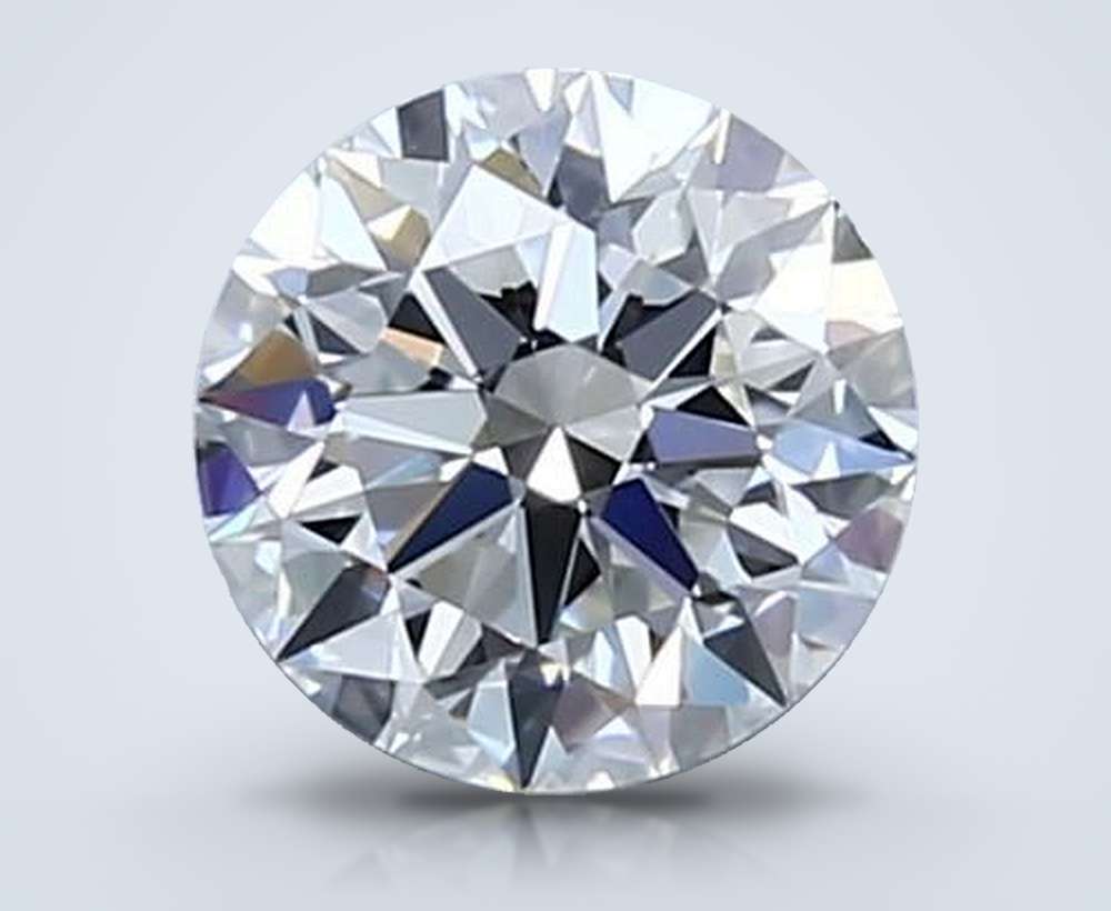 0.66 Carat Round Natural Diamond