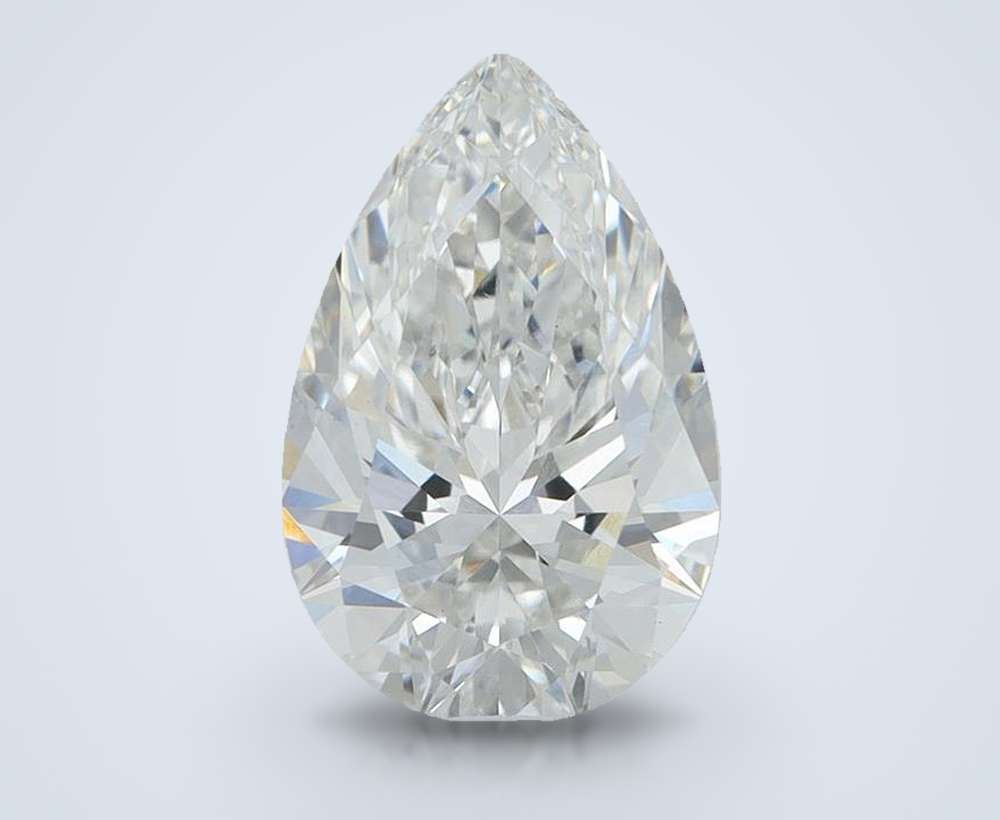 3.56 Carat Pear Lab Diamond