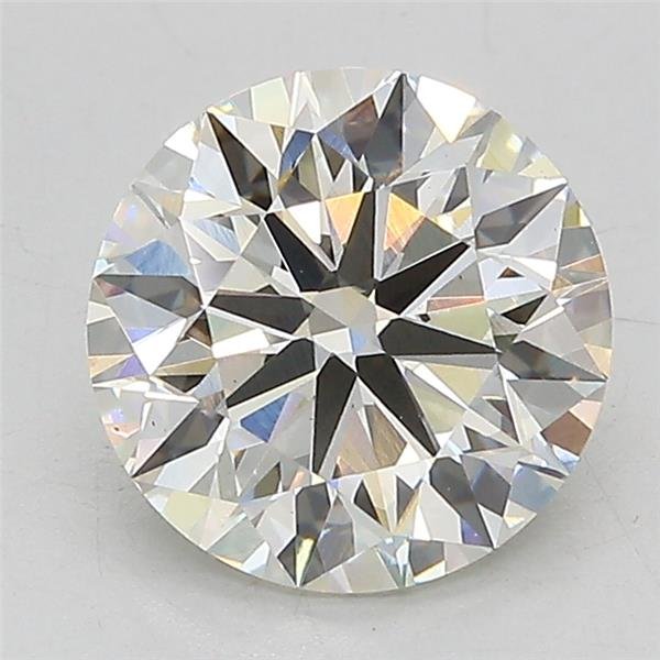 2.38ct J VS1 Excellent Cut Round Lab Grown Diamond