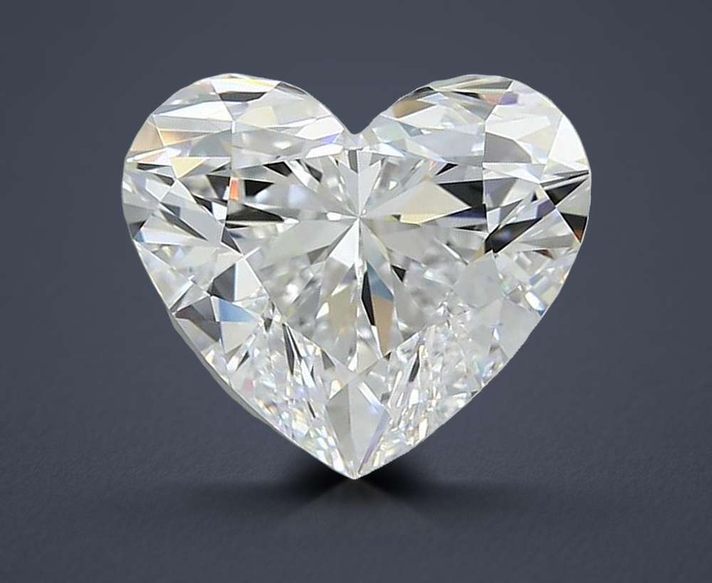 6.04 Carat Heart Lab Diamond