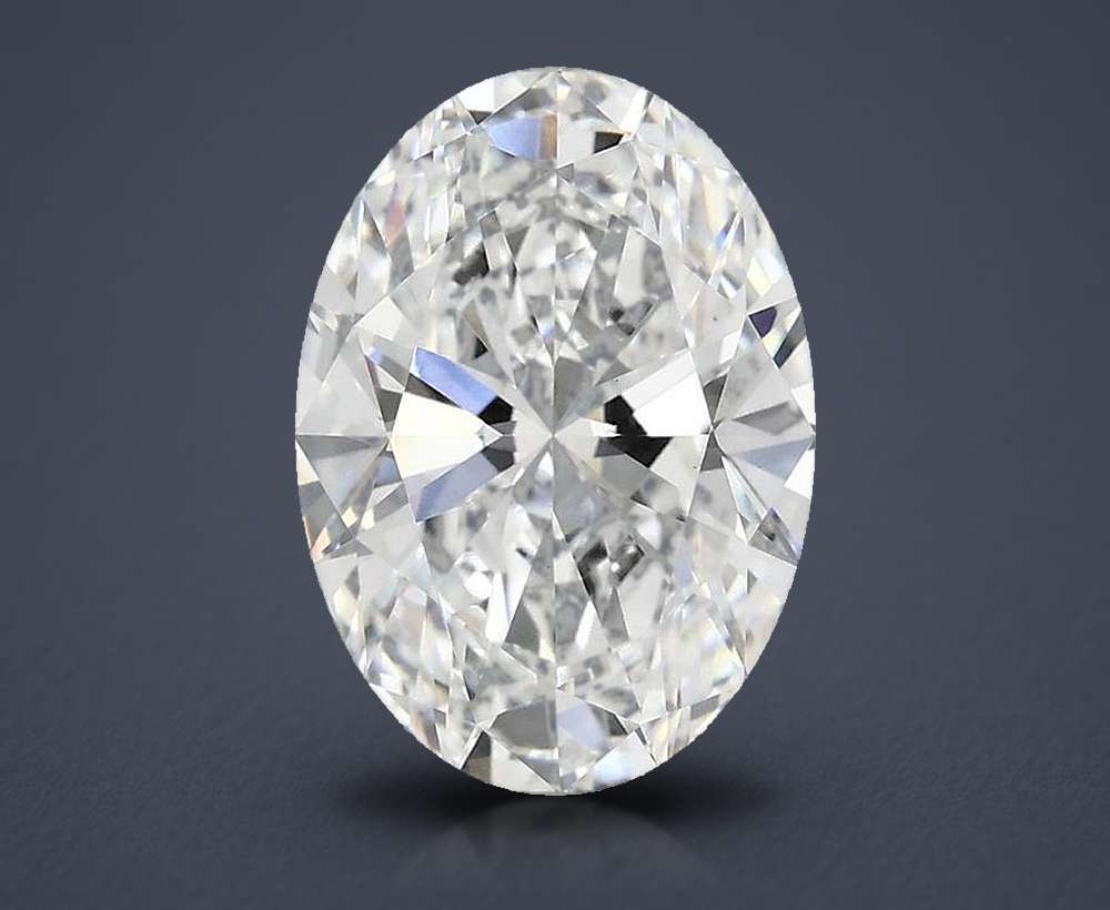 2.58 Carat Oval Lab Diamond