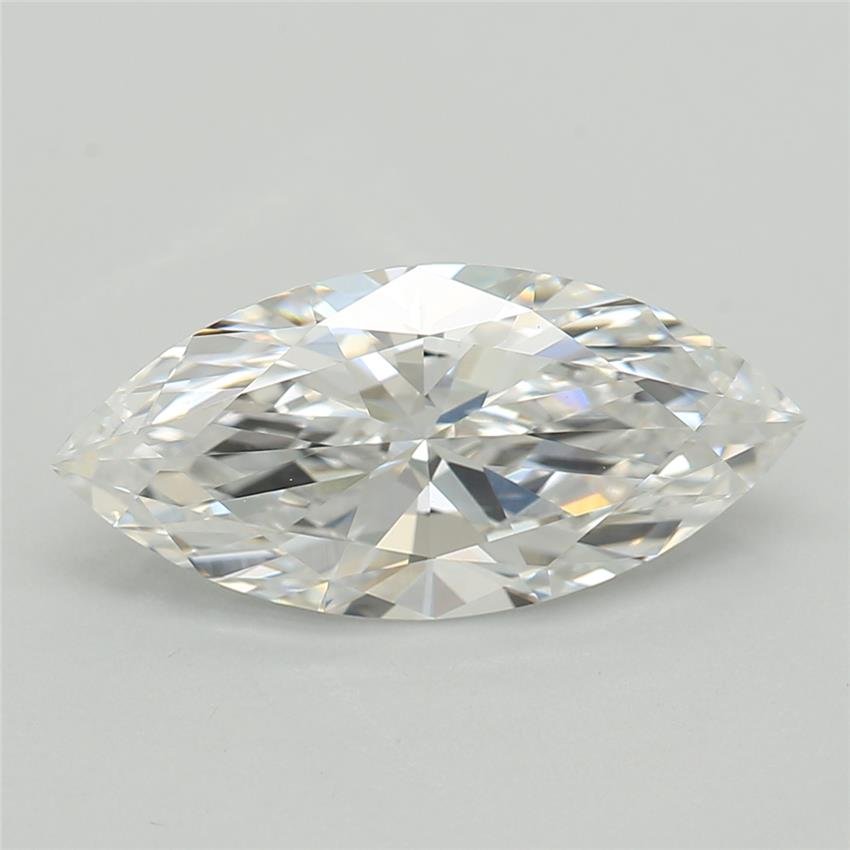 1.26ct D VVS2 Rare Carat Ideal Cut Marquise Lab Grown Diamond