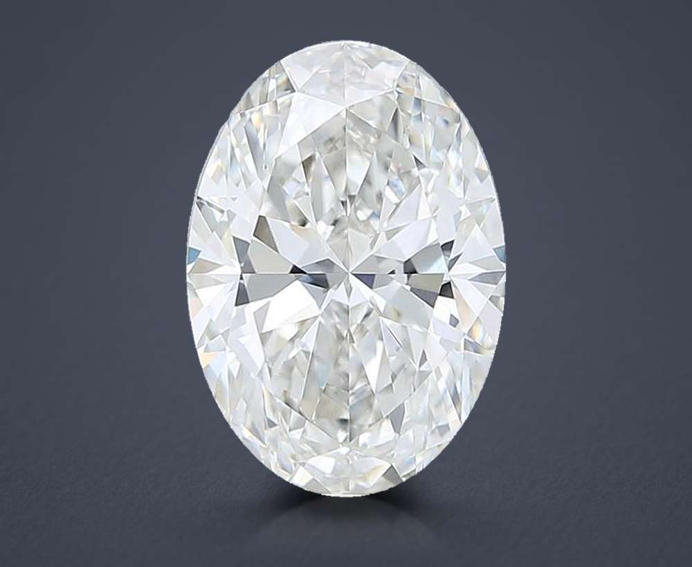 4.77 Carat Oval Lab Diamond