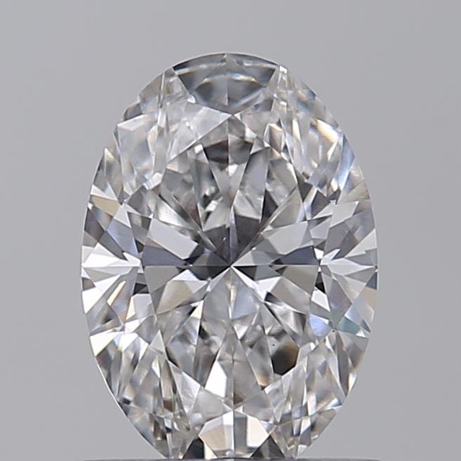 0.86ct F VS1 Rare Carat Ideal Cut Oval Lab Grown Diamond