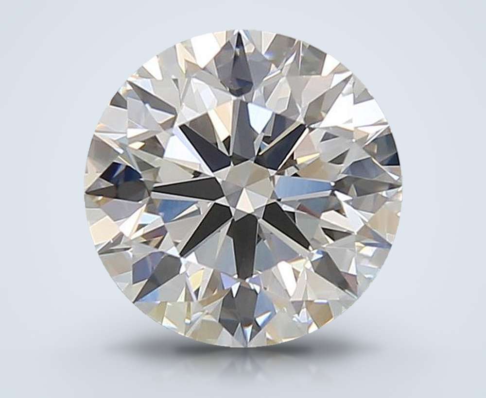 3.09 Carat Round Lab Diamond