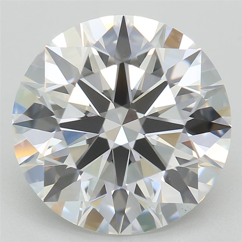 3.17ct E VS1 Rare Carat Ideal Cut Round Lab Grown Diamond