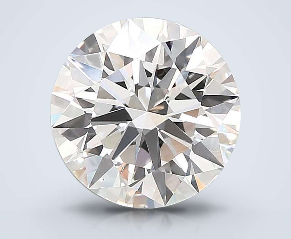 5.00 Carat Round Lab Diamond