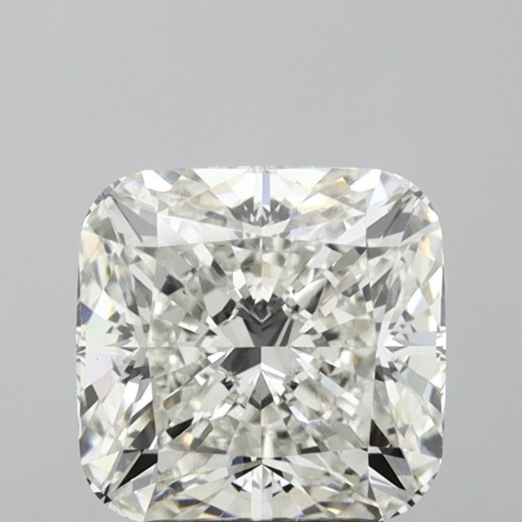 2.77ct H VS1 Rare Carat Ideal Cut Cushion Lab Grown Diamond