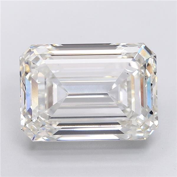 15.18ct H VS1 Rare Carat Ideal Cut Emerald Lab Grown Diamond