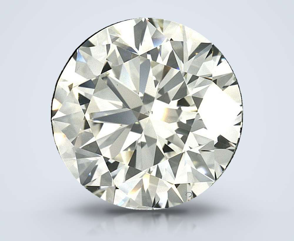 3.18 Carat Round Natural Diamond