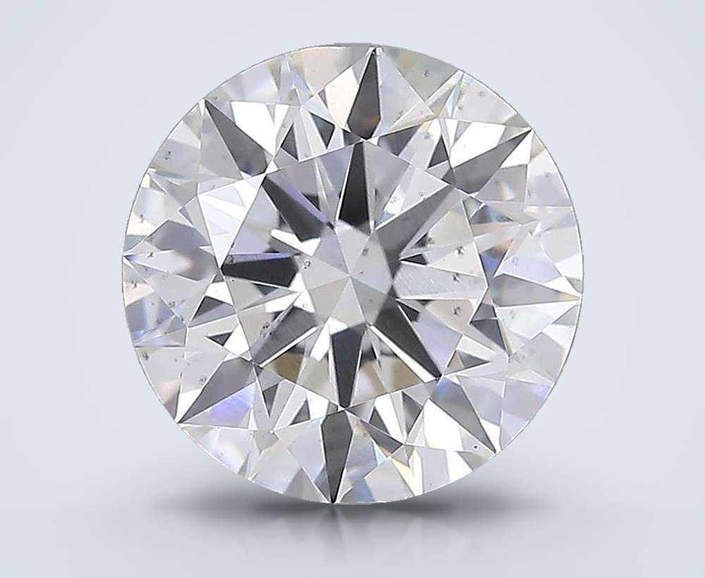 4.63 Carat Round Lab Diamond