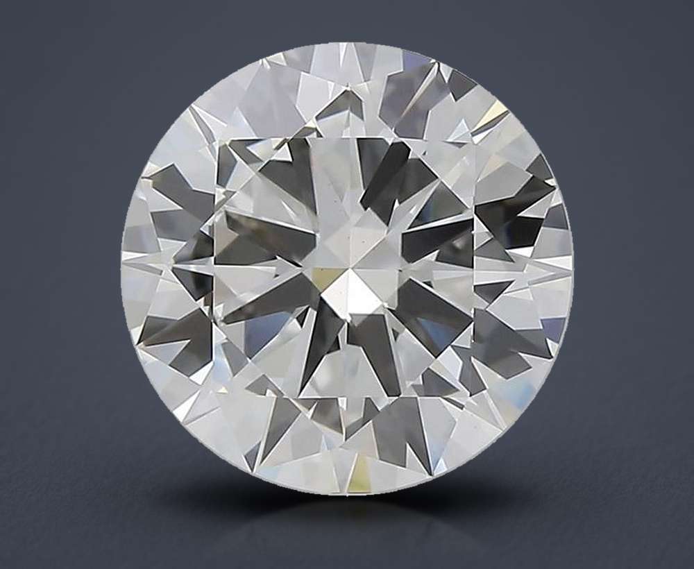 3.91 Carat Round Lab Diamond