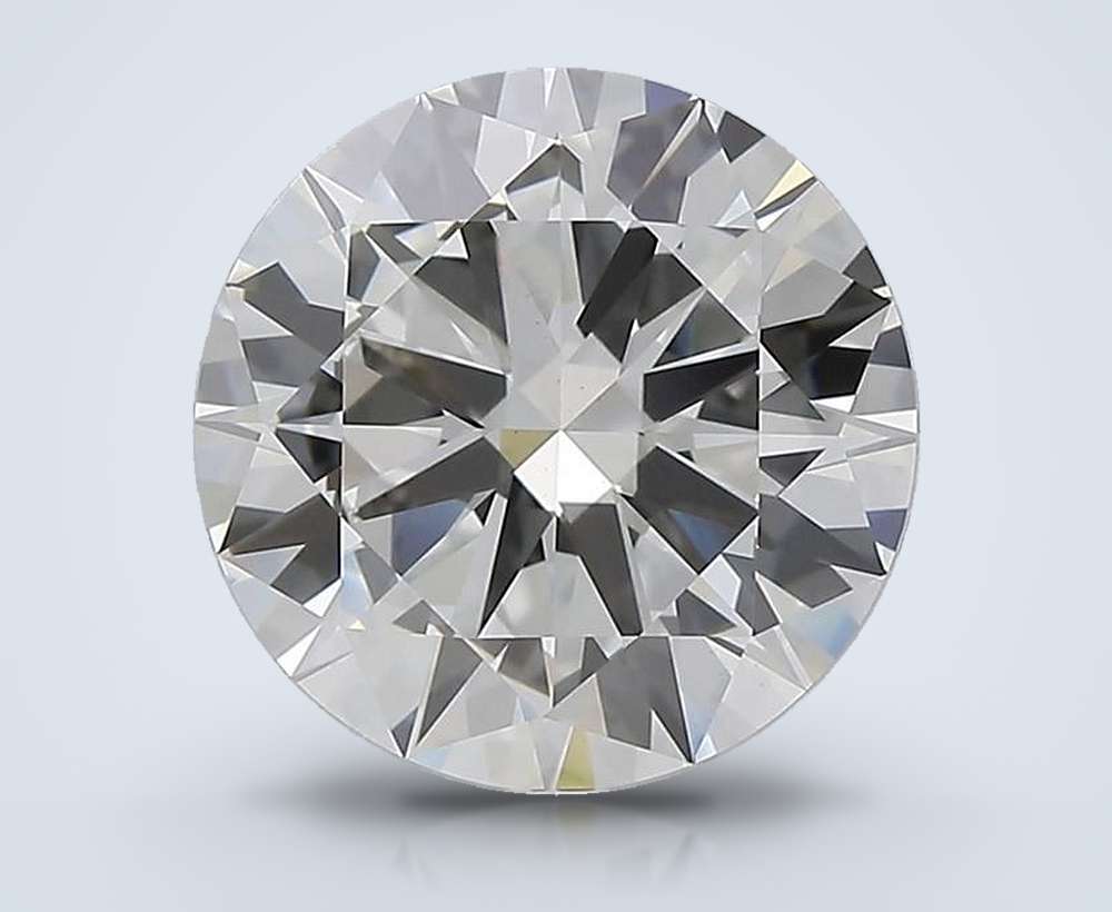 3.91 Carat Round Lab Diamond