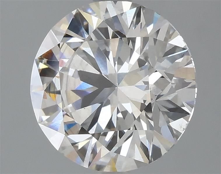 2.88ct F SI1 Rare Carat Ideal Cut Round Lab Grown Diamond