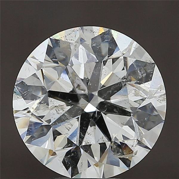 5.01ct J SI2 Excellent Cut Round Diamond
