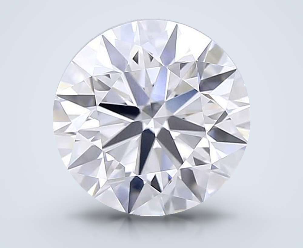 2.91 Carat Round Lab Diamond