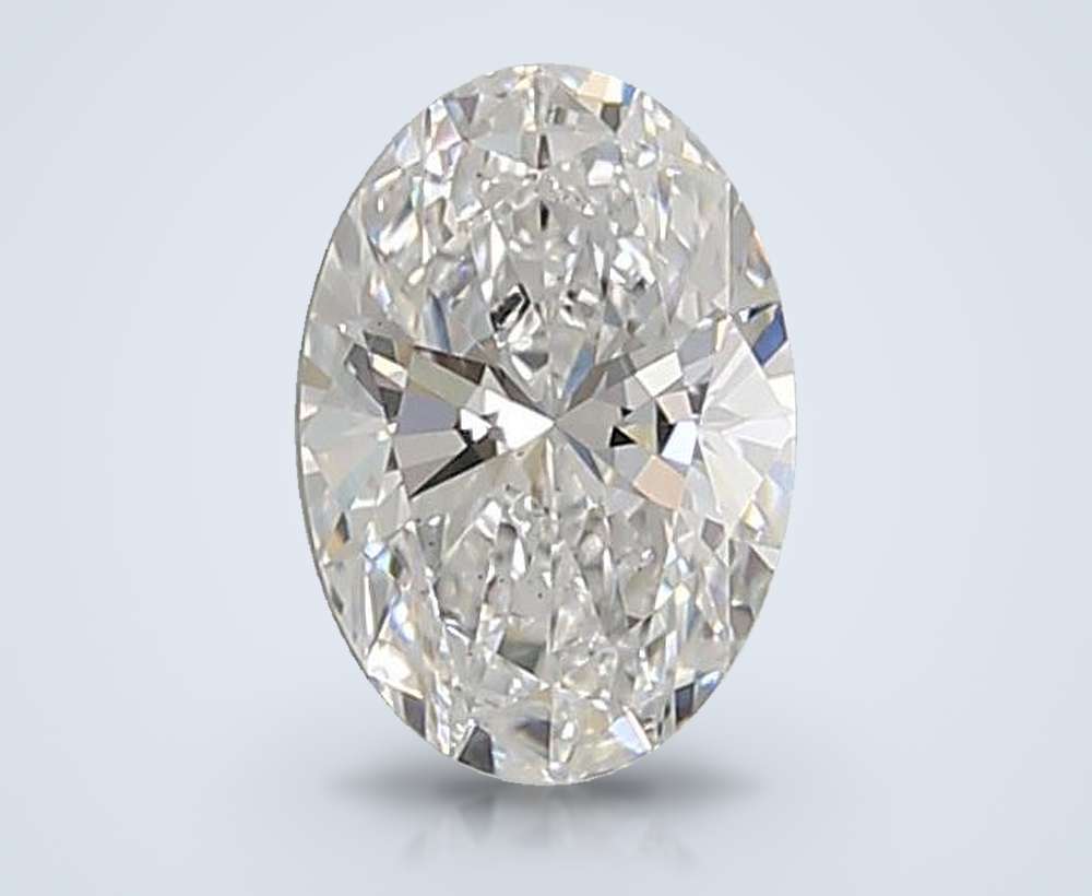 0.81 Carat Oval Lab Diamond