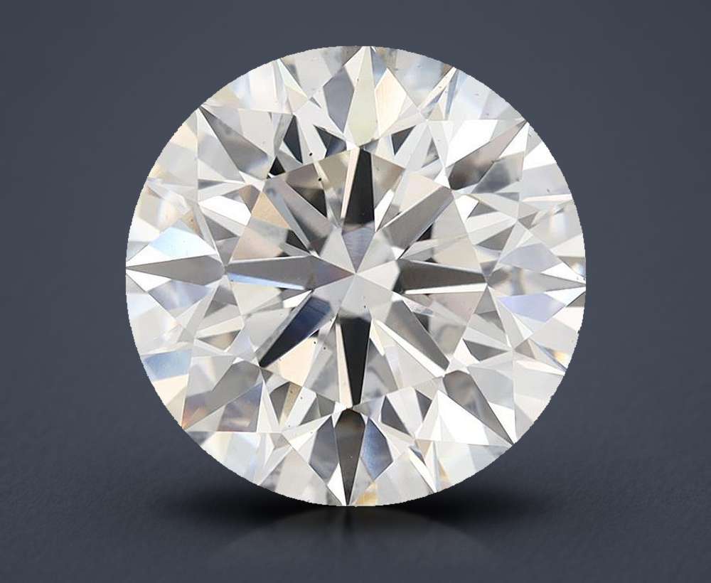 5.71 Carat Round Lab Diamond