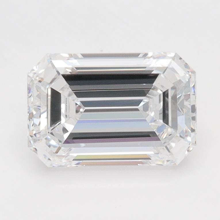 1.53ct D VVS1 Rare Carat Ideal Cut Emerald Lab Grown Diamond